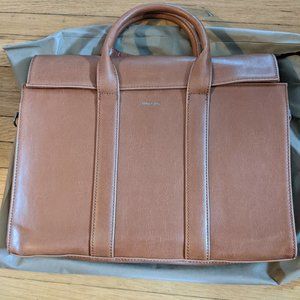 Matt & Nat Light Brown(Caramel) Briefcase with shoulder strap
